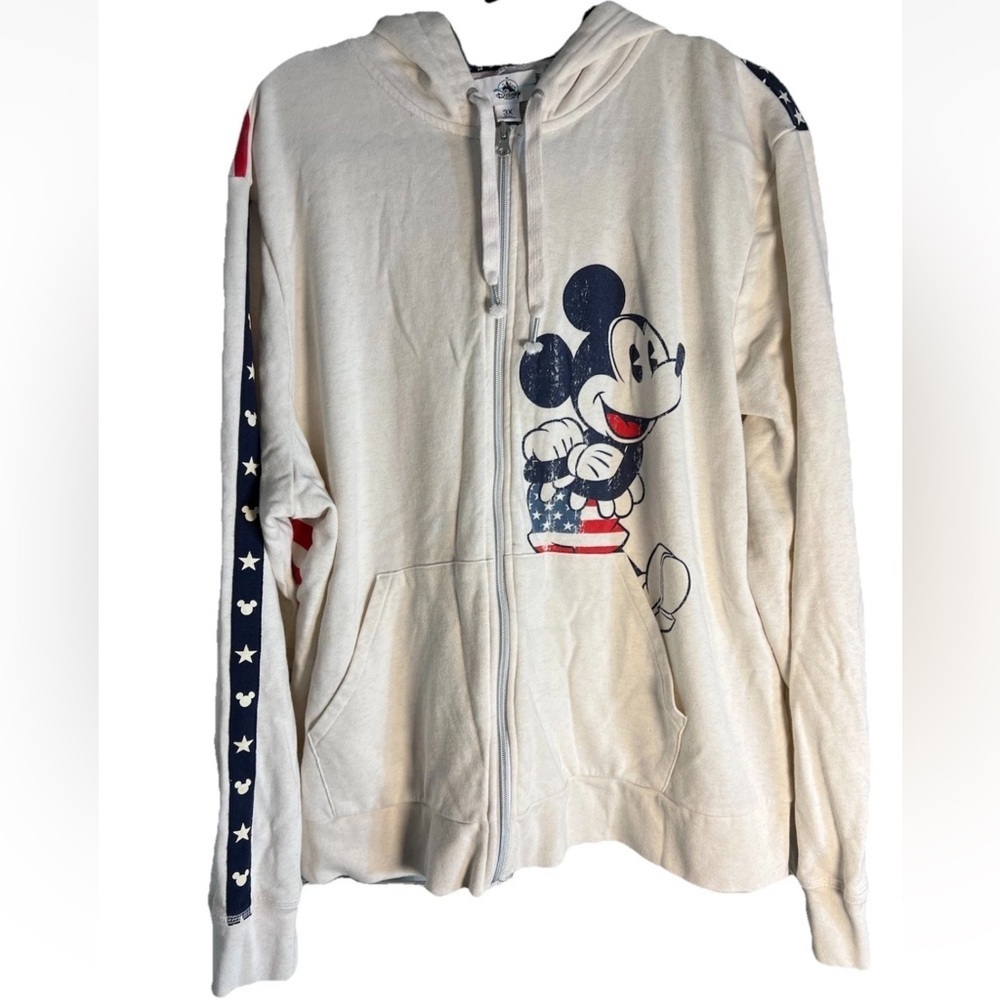 Disney Parks Women's American Flag
Mickey Mouse Zip Hoodie 3X
